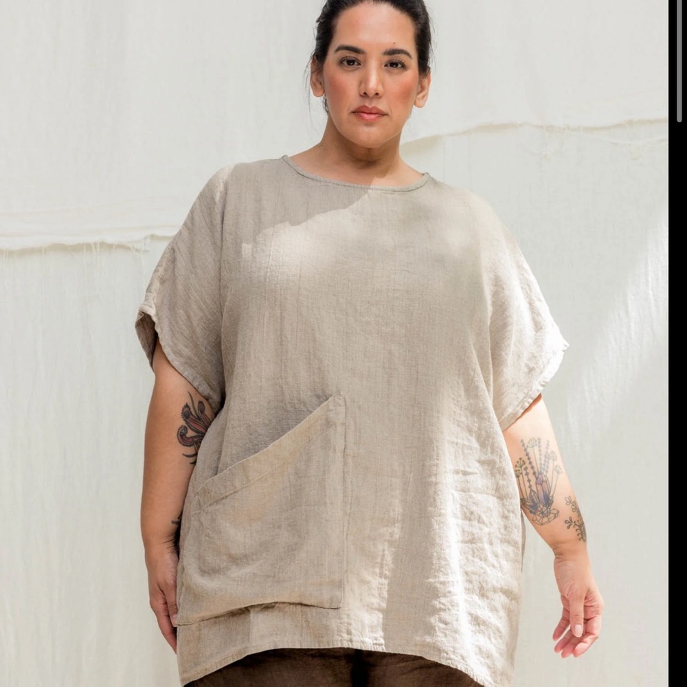 Elizabeth Suzann Harper Tunic Flax